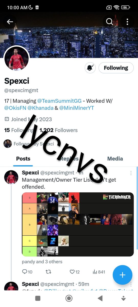 lycnvs 🎉 tweet media