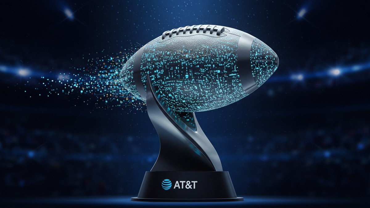 ATT's tweet photo. 🎶 It’s me - hi - I’m the #MVP, it’s me! 🎶 No buffering, no fumbles—just flawless coverage for NOLA during The Big Game from your Most Valuable Provider. 🏈 LET'S GOOO!! https://t.co/Tc5tk02Ev6 https://t.co/LLsTM9awSt