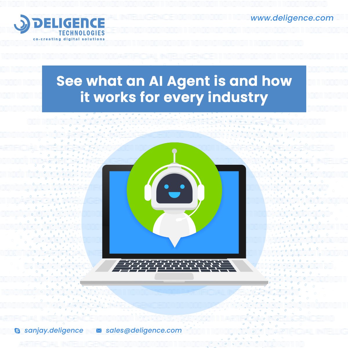 DeligenceTech's tweet image. AI Agents are changing the game! 🚀 Automate tasks, boost efficiency, and make smarter decisions in marketing, finance, healthcare, and more.

Ready to transform your business? Schedule a meeting:
bit.ly/4eEFe3p

#AIAgents #SmartSolutions #BusinessGrowth #AIInnovation
