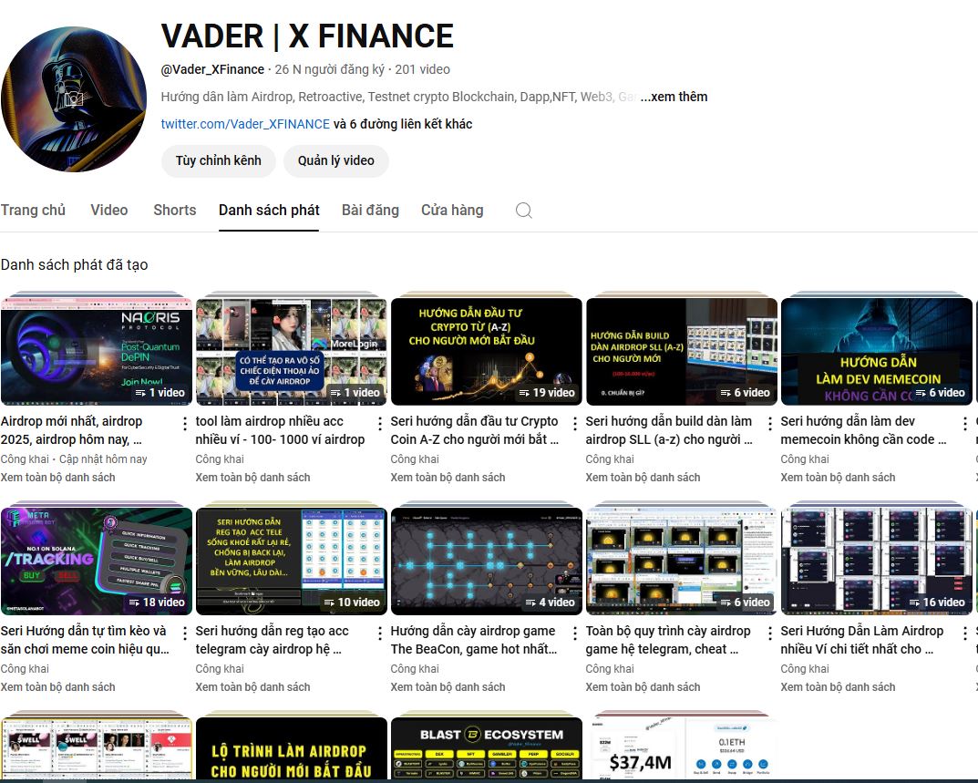 2025 CÀY THÔI! Những lần uptrend trước , Vader chỉ biết ngồi ngắm tài khoản lên xuống chẳng biết làm gì... gần như full time nhìn tài khoản, mỗi ngày check f5 không dưới 50 lần... cũng chẳng thèm làm việc ngoài. vì cũng vừa nghỉ công việc kinh doanh cũng có 1