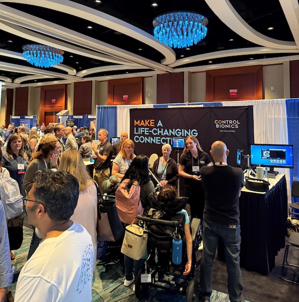Control_Bionics's tweet image. 📢 Control Bionics at #ATIA2025! Industry leaders embraced our new HCPCS code approval, expanding access to #NeuroNode®. This milestone opens new distribution opportunities, advancing #Accessibility with innovative #AssistiveTechnology.