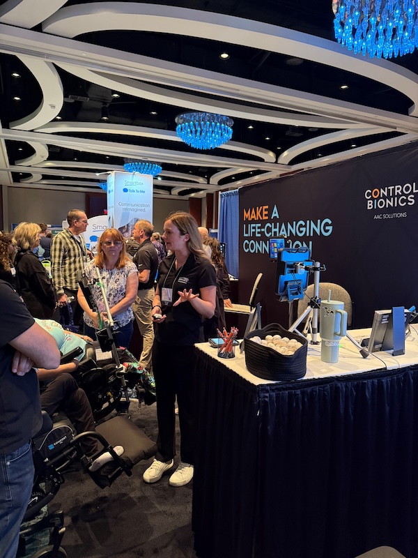 Control_Bionics's tweet image. 📢 Control Bionics at #ATIA2025! Industry leaders embraced our new HCPCS code approval, expanding access to #NeuroNode®. This milestone opens new distribution opportunities, advancing #Accessibility with innovative #AssistiveTechnology.