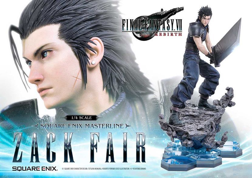 AitaiKuji's tweet photo. #ZackFair joins Cloud and Sephiroth's Masterline 1/4 scale figurines! The #FinalFantasyVII Rebirth figurines are created by Prime1 Studio and include incredible details for the characters' features, attire, and weapons.
Release Date: January 2026
🛒 https://t.co/auVC7xjPSo https://t.co/pcdUavL2Fv