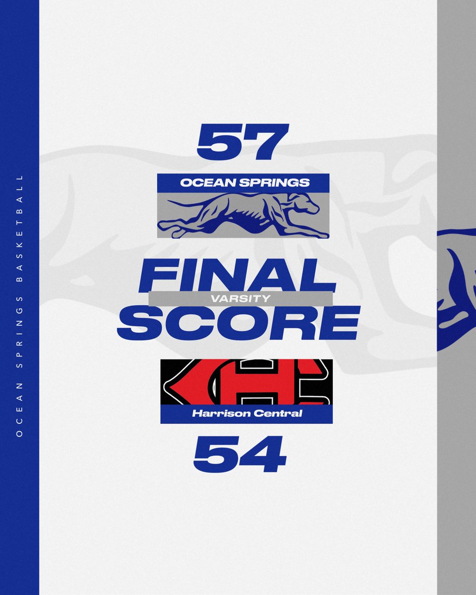 OceanSpringsBB's tweet image. Hounds are dancing! We have clinched a state playoff birth with our 57-54 win over Harrison Central.. Most importantly moving on to the 2nd round of the district tournament. 

Tomorrow 
Vs Biloxi 
5:30 
Gulfport High School.