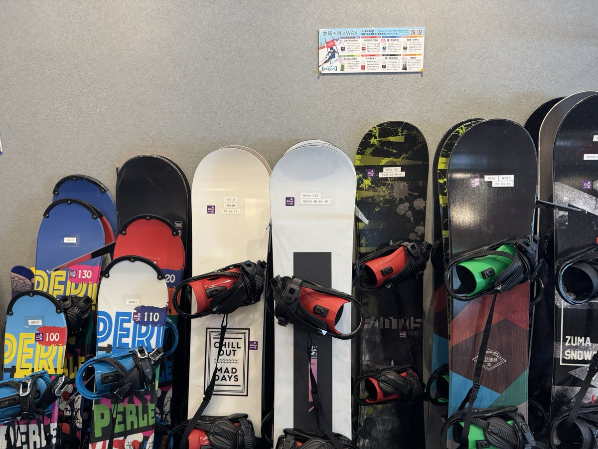 hounoki_brio's tweet photo. スーパー無双施工完了✅
1月はパウダーも春のようなベチャ雪もありましたが施工したレンタル・レッスンボードは調子いいですね！

#teamrescuewax
#スキーをワックスでもっと楽しく
#スノーボードをワックスでもっと楽しく https://t.co/rupeURubrK