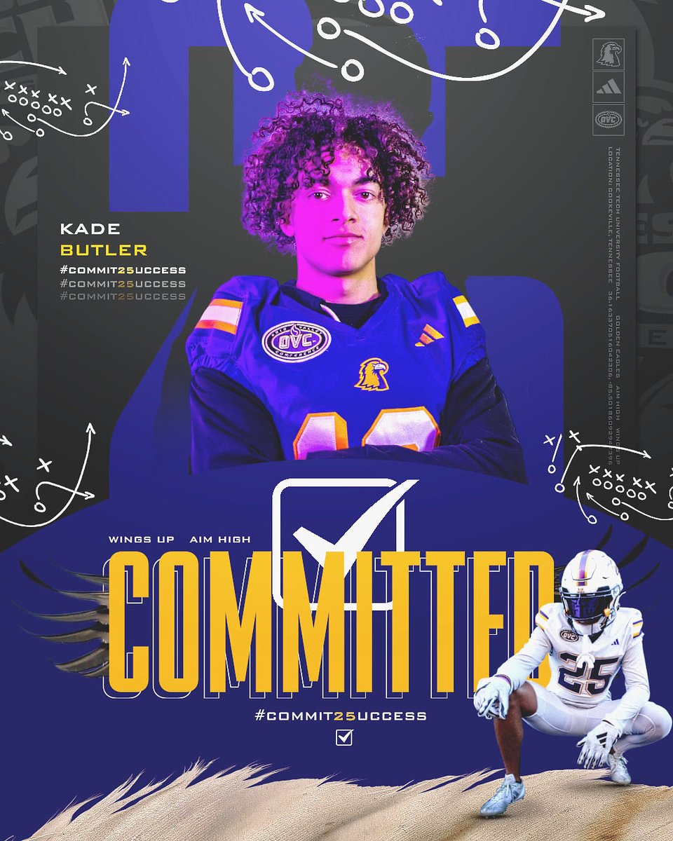 100% Committed ⁦<a href="/TNTechFootball/">TTU Football</a>⁩ ⁦<a href="/CoachBroScott/">Brian Scott</a>⁩ 💜💛