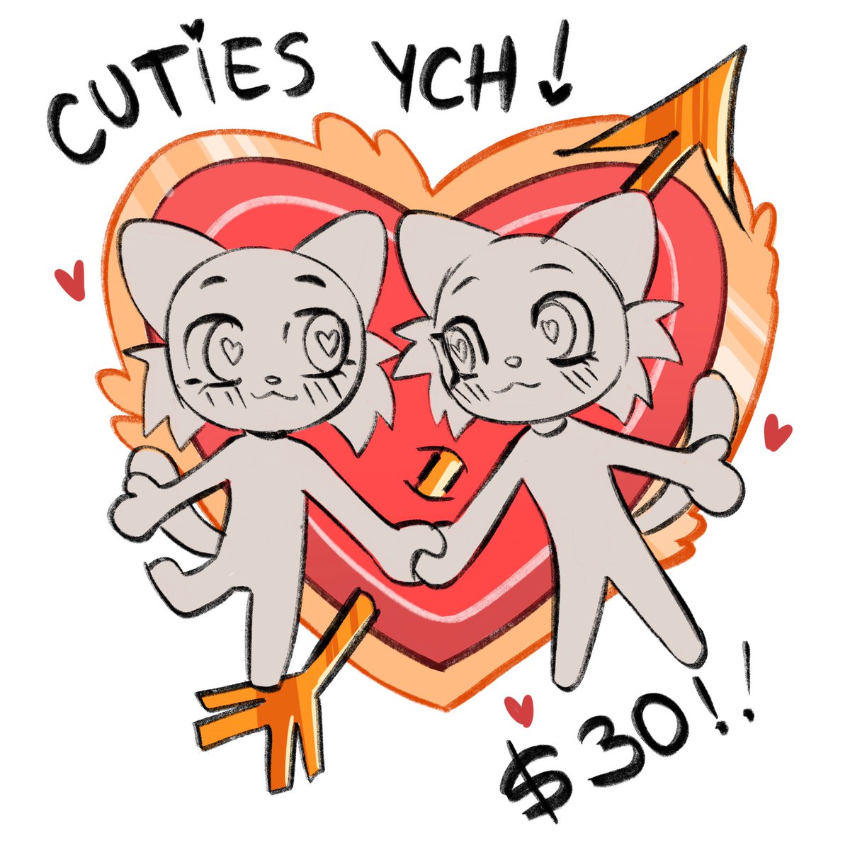 ❤️‍🩹VALENTINE YCH!!!❤️‍🩹
im so happy with this one ahahaah

any species any gender!
clothing + $/10 

FLAT COLORED 

MULTISLOT

DM TO GET ONE‼️‼️