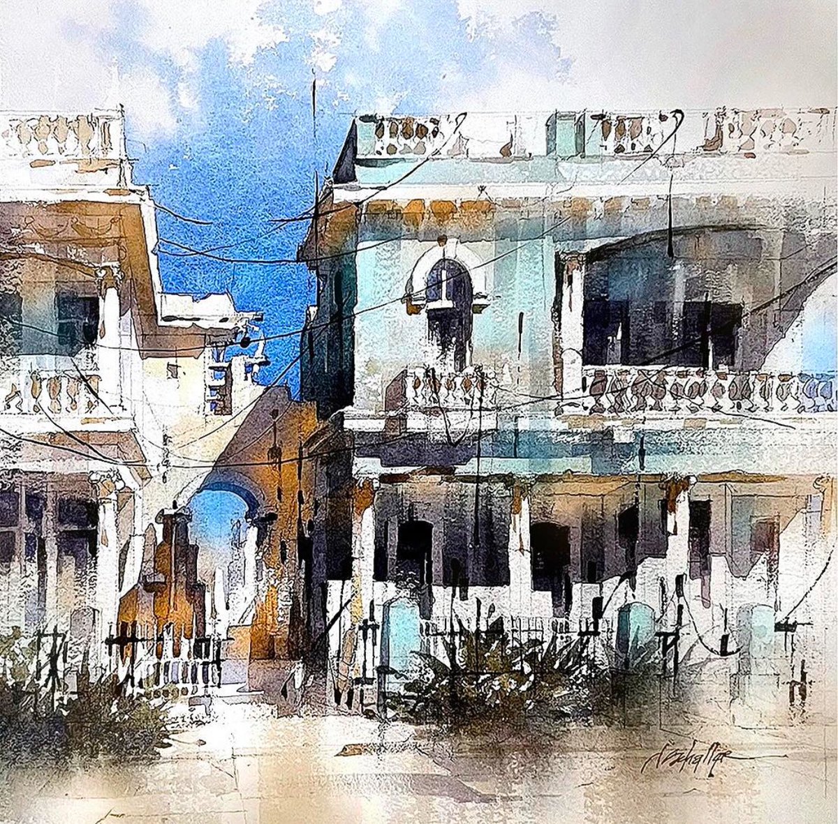EyauukArt's tweet photo. .
“The Space Between -Havana”
By Thomas Wells Schaller
Los Angeles California https://t.co/Q5pkhY5o9h