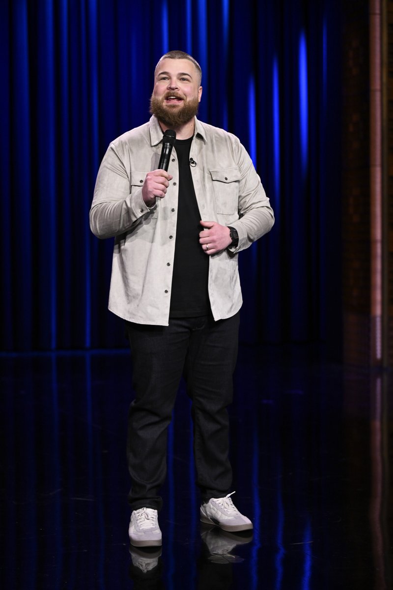 The Tonight Show (@fallontonight) on Twitter photo .<a href="/realaaronweber/">Aaron Weber</a> makes his Tonight Show debut tonight performing stand-up! #FallonTonight .<a href="/realaaronweber/">Aaron Weber</a> makes his Tonight Show debut tonight performing stand-up! #FallonTonight