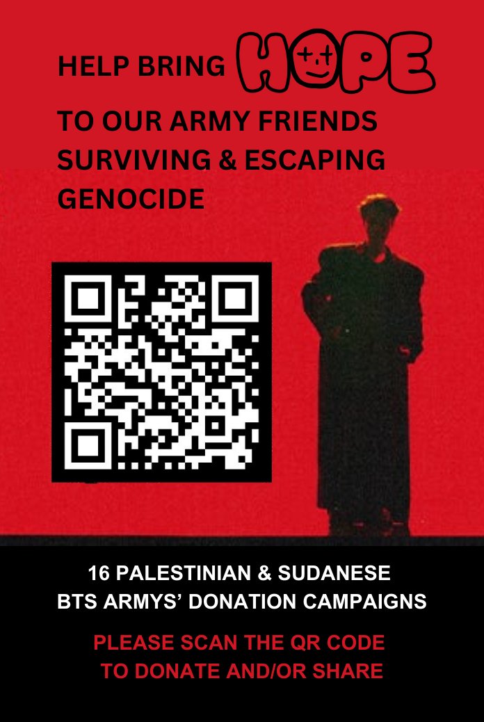 For anyone going to BTS events (esp Hobi) and/or around the concert venue(s), I made this printable design. It should also be around PC size to print fanmade pcs.

Btw.. you can also share digitally via apple air drop if you have an Apple product 💜

#HopeOnTheStreet