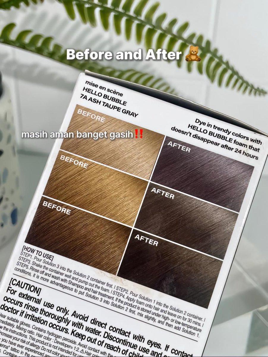 miseenscene_id's tweet photo. Fall in love with milk tea gray like Ning Ning β Hello Bubble makes it effortless! π #FlawlessLocks #NINGNING #aespa #HELLOBUBBLExaespa #HELLOBUBBLE #catrambut #miseensceneid #stealherlook https://t.co/H1t3S7hzOD