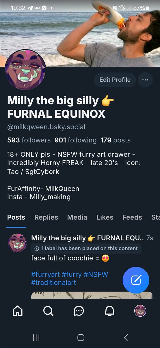 btw if you actually want to see my art i post it here sometimes, this app is dead 2 me!!!!!!!!!