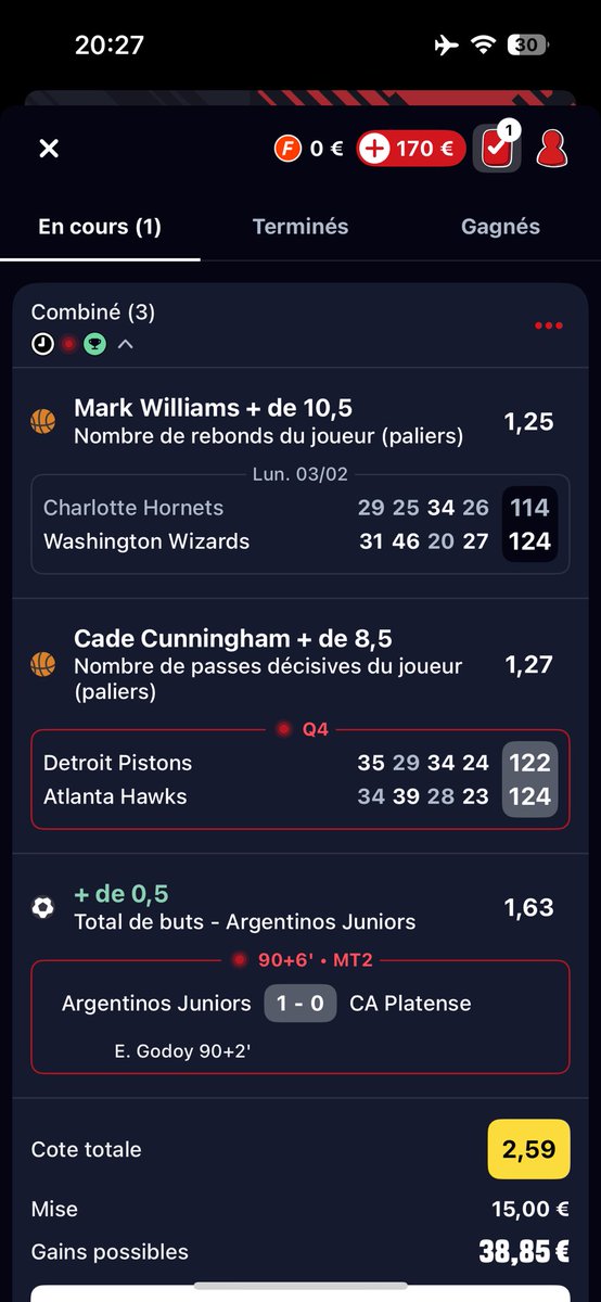 kais_atln's tweet photo. @BlazboxProno eh merci, j’ai rejoué un petit match mais ça passe ! quand est-ce qu’il y’a le palier 2 ? https://t.co/DS3hRktB6K