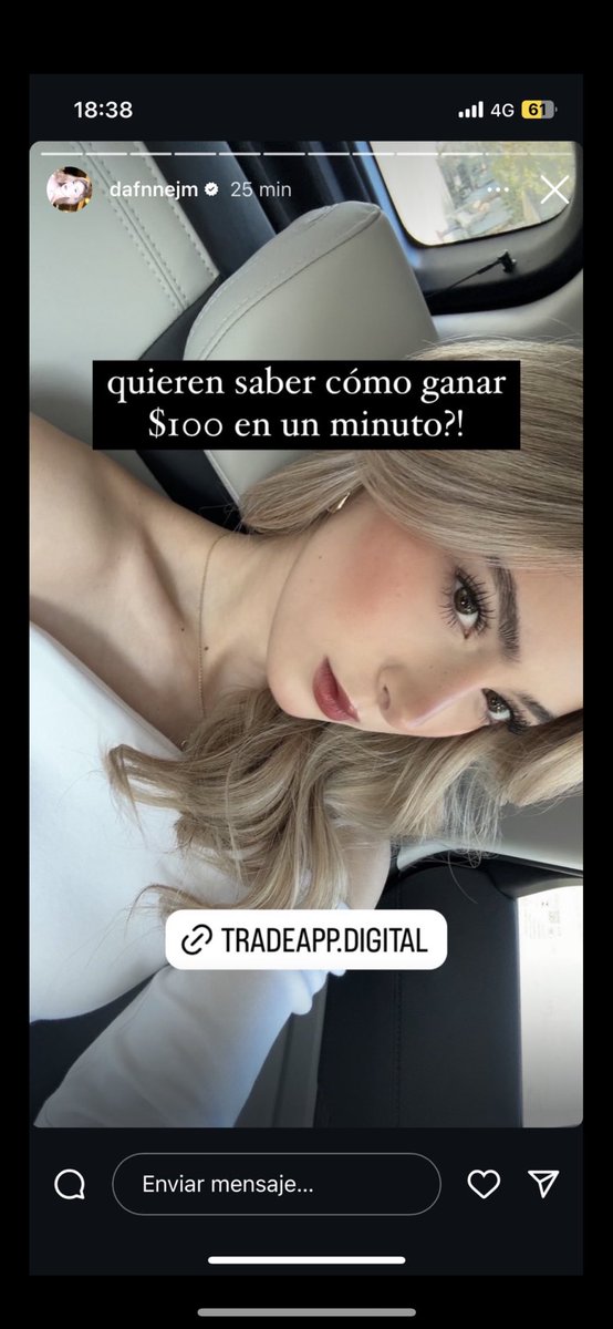 ap981407's tweet photo. Literalmente, dafnne a cada rato promociona esas apps de fiabilidad dudosa, y nadie le dice nada. La morra a gusto monetizando y aprovechándose de su audiencia llena de niñas que caen en sus estafas pedorras… https://t.co/NYUpXBWLGH