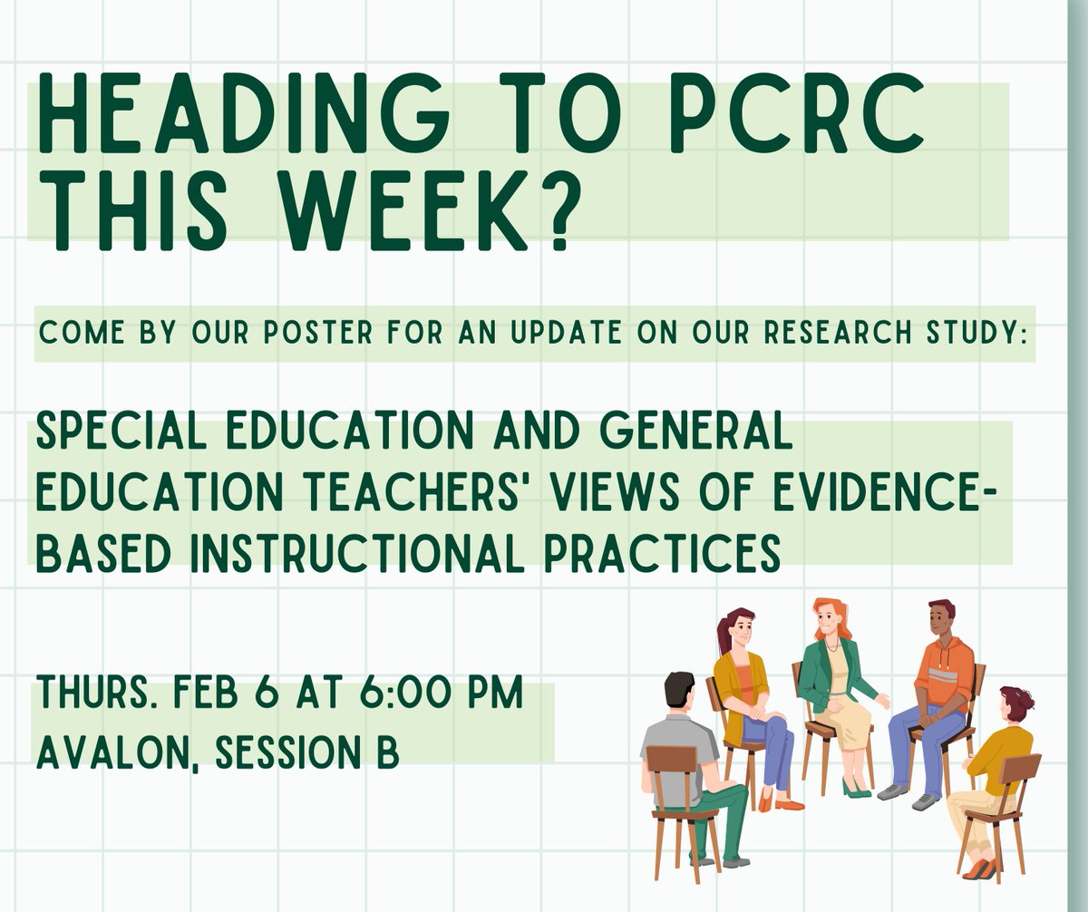 We are conducting focus groups with special education and general teachers across Hawai'i, Texas, and Utah  to learn more about current teachers' views of evidence-based practices in reading and mathematics.  

What have we learned so far?  Come find out!