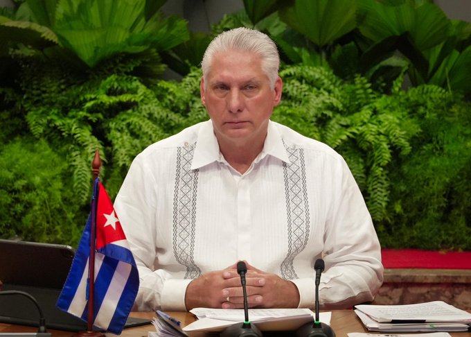 "A la contraofensiva imperialista, respondamos con la unidad y la globalización de la solidaridad, con la promoción de la integración, la cooperación y el diálogo", <a href="/DiazCanelB/">Miguel Díaz-Canel Bermúdez</a>, Cumbre ALBA-TCP. #NuestraAmérica
