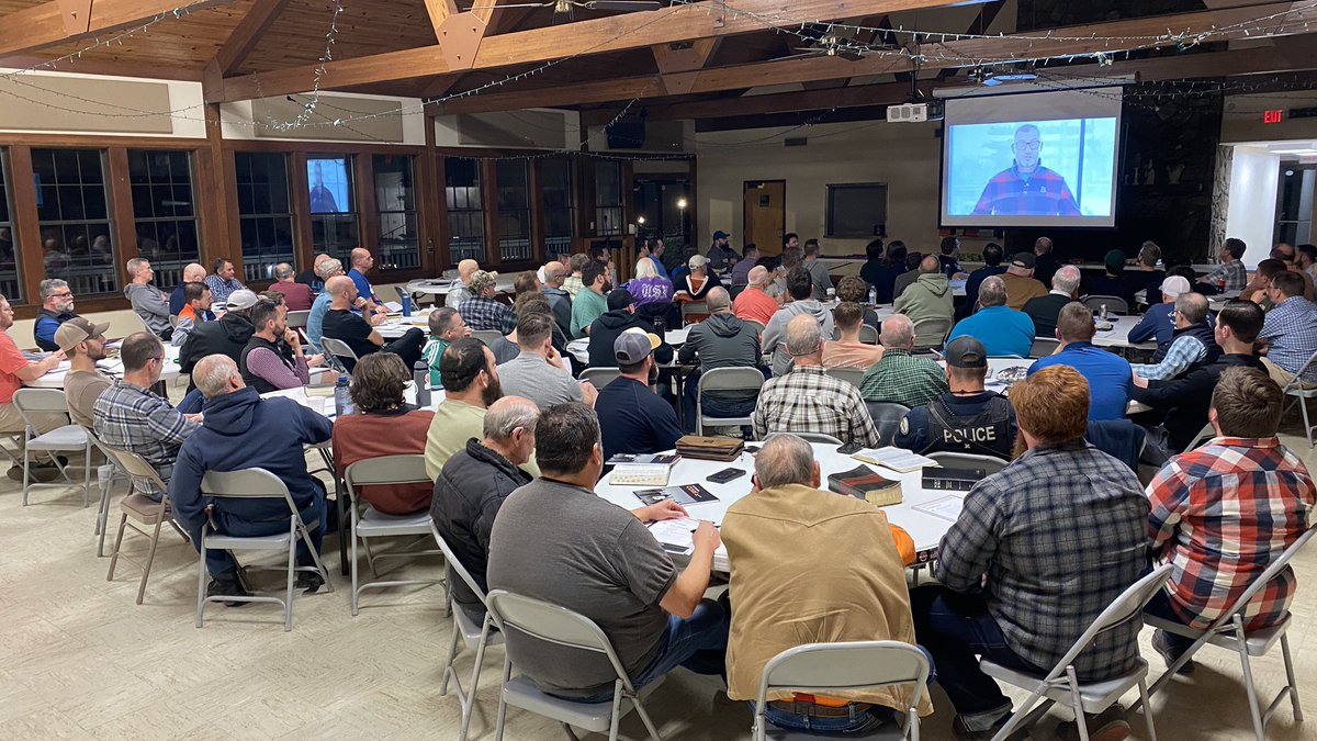 ￼I believe the key to strong homes and healthy churches is the fortifying of the men. Thrilled to have 85+ men￼ on the first night of a new program on biblical manhood.

There is a powerful movement of men seeking to love Jesus and grow as godly men. Pray for us!