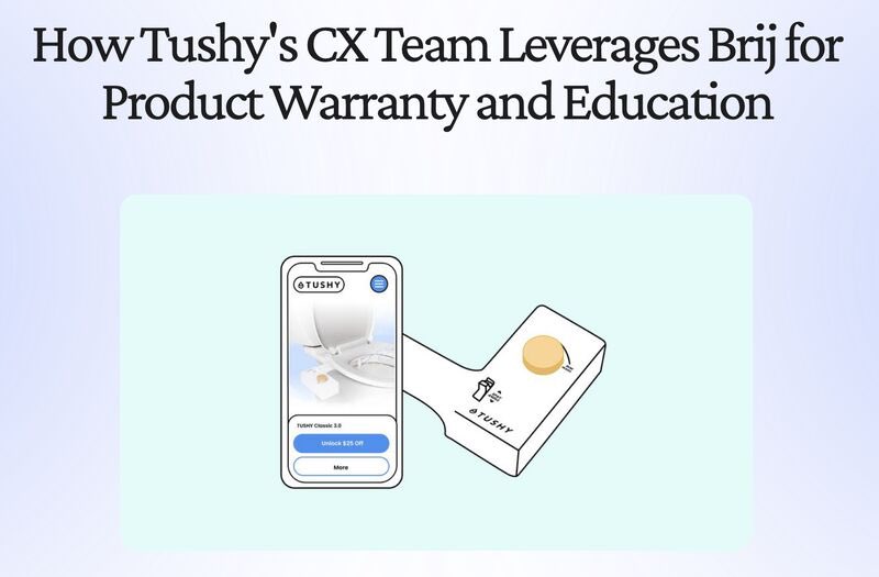 What's the one tool I'm most obsessed with these days? 🤗 Brij! It can uplevel any product experience, especially when you don’t own their customer journey. Check out our case study to see why static QR codes are so last year! ✨ #cx #giveashit 
brij.it/case-studies/h…