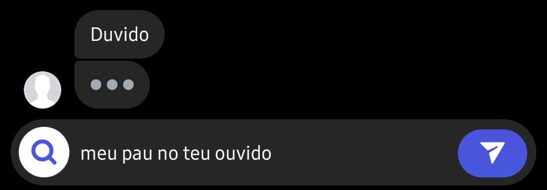 a dor de não poder mandar essa msg😓😓