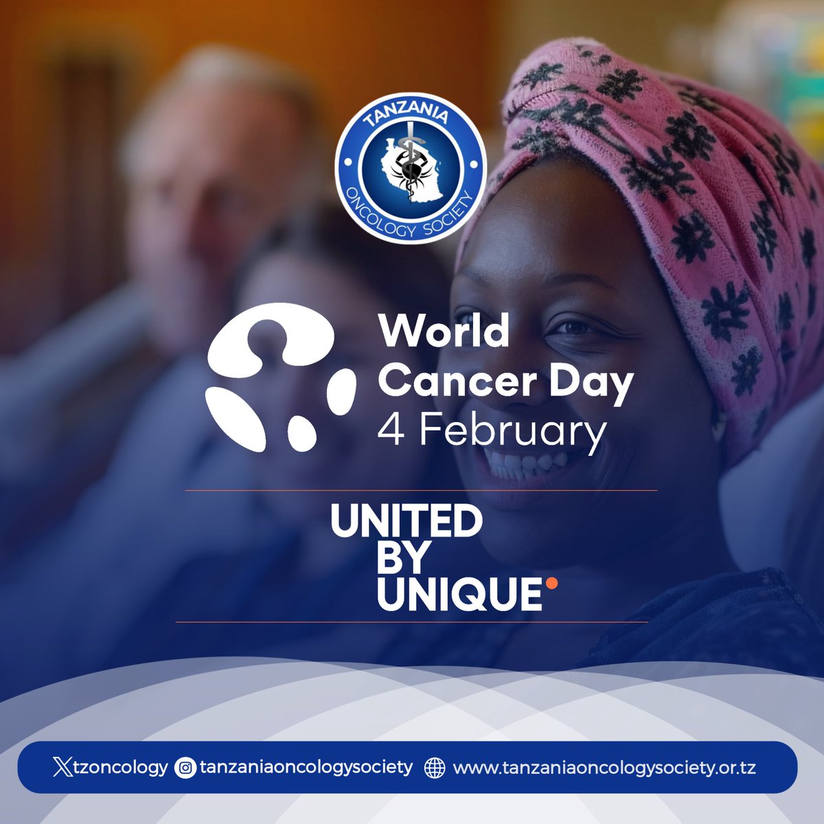 Let’s unite to raise awareness about the need for people-centred care. Every story 
matters, and together we can make a difference. Share your story and inspire 
others! #WorldCancerDay #UnitedByUnique @worldcancerday