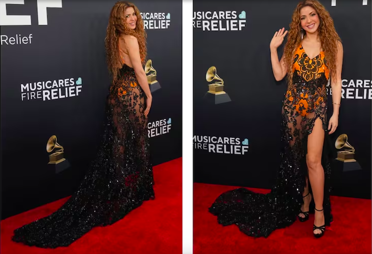 MoniMartinez's tweet photo. 🧵 Hasta el vestido de Shakira escondía un mensaje poderoso.

La historia detrás de su look en los #GRAMMYs2025 es más profunda de lo que imaginas. 

Sigue leyendo y descubre el significado oculto. ✨🦋 https://t.co/WEhqDwpsOy