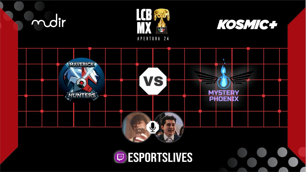 🏆 Liga de Crew Battles OCM - Apertura 2024 🏆

🎮 Grupo C - Jornada 3 🎮

🔥 <a href="/MHunters_clan/">Maverick Hunters</a> 🆚 <a href="/MysteryP_crew/">Mystery Phoenix</a>
🎙️ Casters: <a href="/lopunnyboy09/">Lopunnyboy09</a> &amp; <a href="/SaloTweets/">Solo Salo</a>
📺 Hoy a las 9 PM en: twitch.tv/esportslives

⚡ ¡No te pierdas este enfrentamiento épico! ⚡
#Esports #CrewBattles #OCM2024