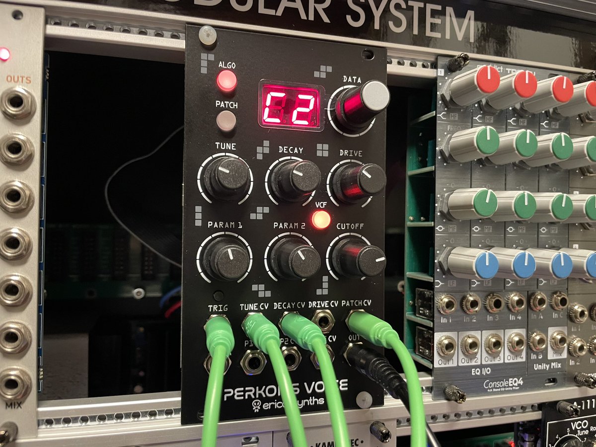boutiquepedalny's tweet photo. 👽エリカシンセ パーコンズ・ヴォイス👽入荷だよ💫
Perkons HD-01 desktopのクールなパーカッションサウンドをユーロラックフォーマットでお楽しみください⚡️

https://t.co/CWJaFDao6P

#ericasynths #perkons #eurorack #modularsynths #drum #販売 #購入 #ドラム  #ユーロラック #モジュラーシンセ https://t.co/CKSik9M17H