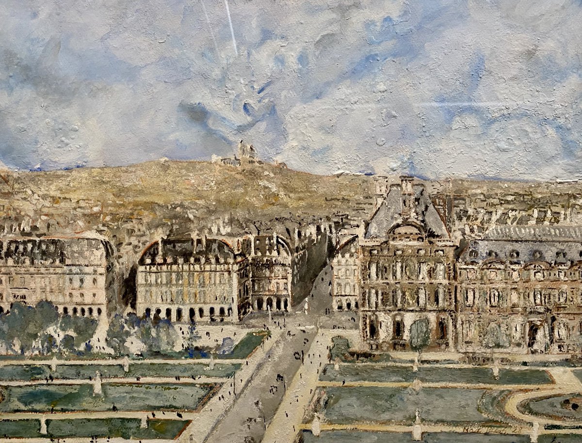 Guiguiii94's tweet photo. Le @MbaOrleans proposait cet hiver une petite exposition inédite de dessins de #MaxJacob à l’occasion des 80 ans de la mort du poète et romancier au camp de Drancy.
Un corpus de vues gouachées de Paris - ravissantes - qui nous faisait découvrir une partie méconnue de son œuvre. https://t.co/zRSAELJtBL
