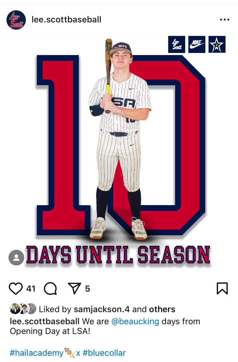 Lee-Scott Baseball (@lsabaseball24) on Twitter photo 