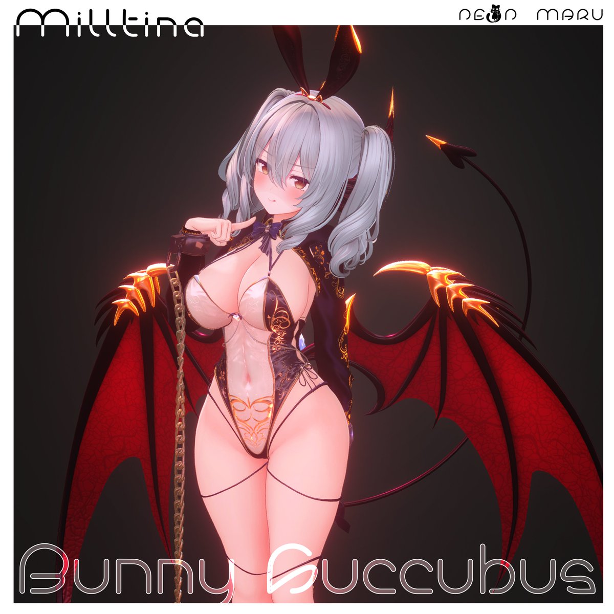 『BunnySuccubus』がMilltinaで使用可能になりました
彼女のミルクタンクはとても大きいです🐮

neonmaru.booth.pm/items/6414487
フルパックが1週間30％割引になります！

この投稿を♥️+RTした方の中から抽選で3名様+BOOTHで'♥️を100回するごとに1名様にプレゼント
(現在の ♥️ 数は3323)

02/07締切

NeonMaru