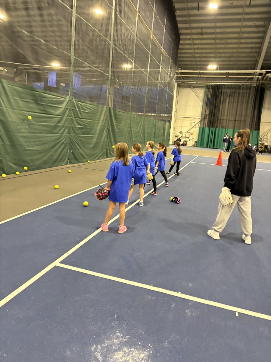 So much energy for a Sunday at 5 pm all thanks to these girls! Thank you Hopedale youth softball for joining us yesterday!