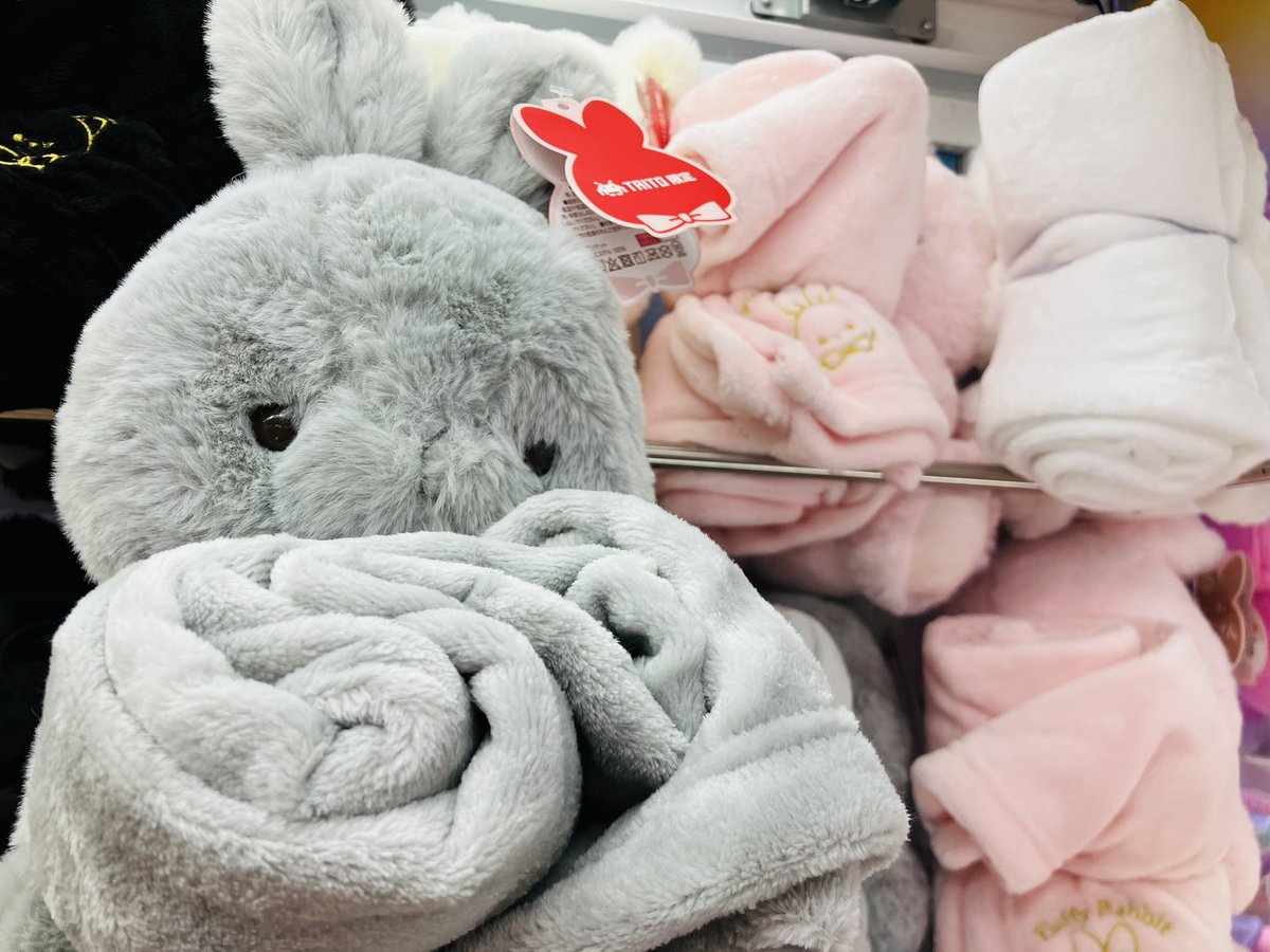 ⭐️新景品⭐️ いっしょにぬくぬく うさぎさん ブランケット付