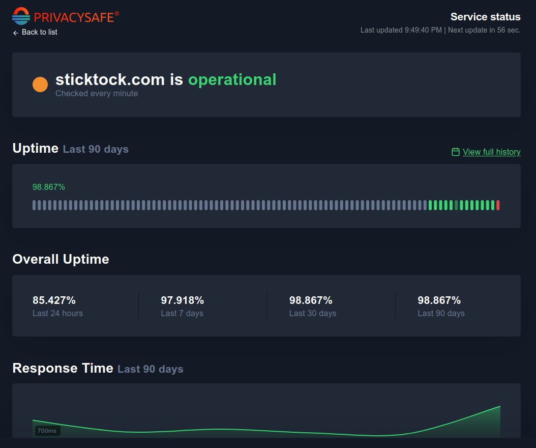 GetPrivacySafe's tweet photo. ALL #PrivacySafe systems operational since approx. 21:40 EST
- Our privacy-respecting link shortener psafe .ly is UP
- https://t.co/sjKVYhh6R7 is UP
- https://t.co/egZ0fx9bfn is UP

Thank you for your patience! https://t.co/tSWZY5l744