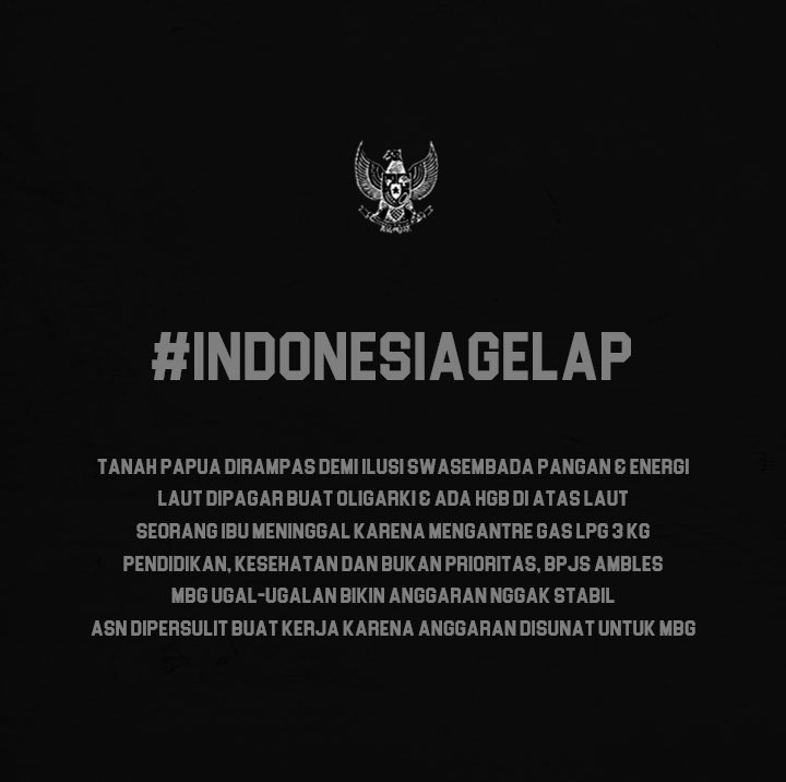 barengwarga's tweet image. #IndonesiaGelap