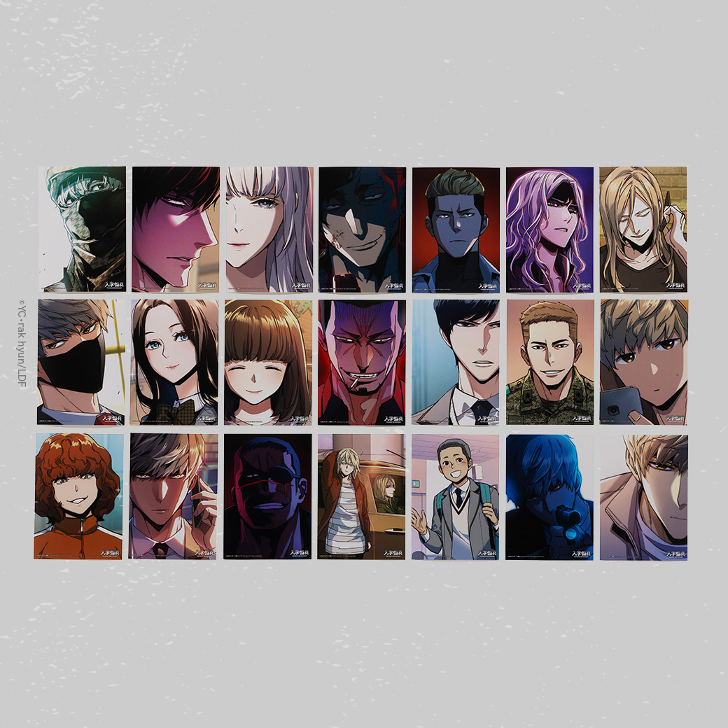 入学傭兵 タペストリー＋特典4枚 入学傭兵 サイン色紙 入学傭兵 サイン色紙 入学傭兵 サイン色紙 LINE