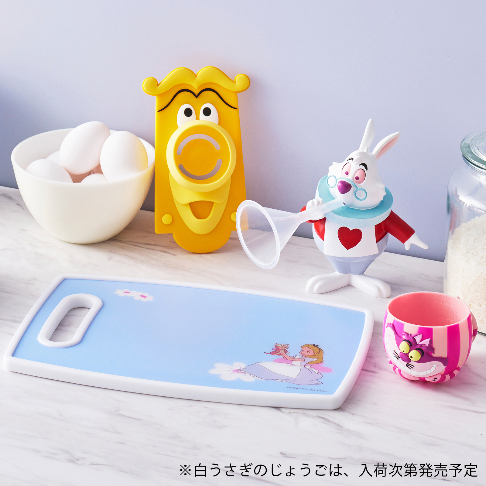 ディズニーストア ふしぎの国のアリス 置時計 ティーカップ オルゴール