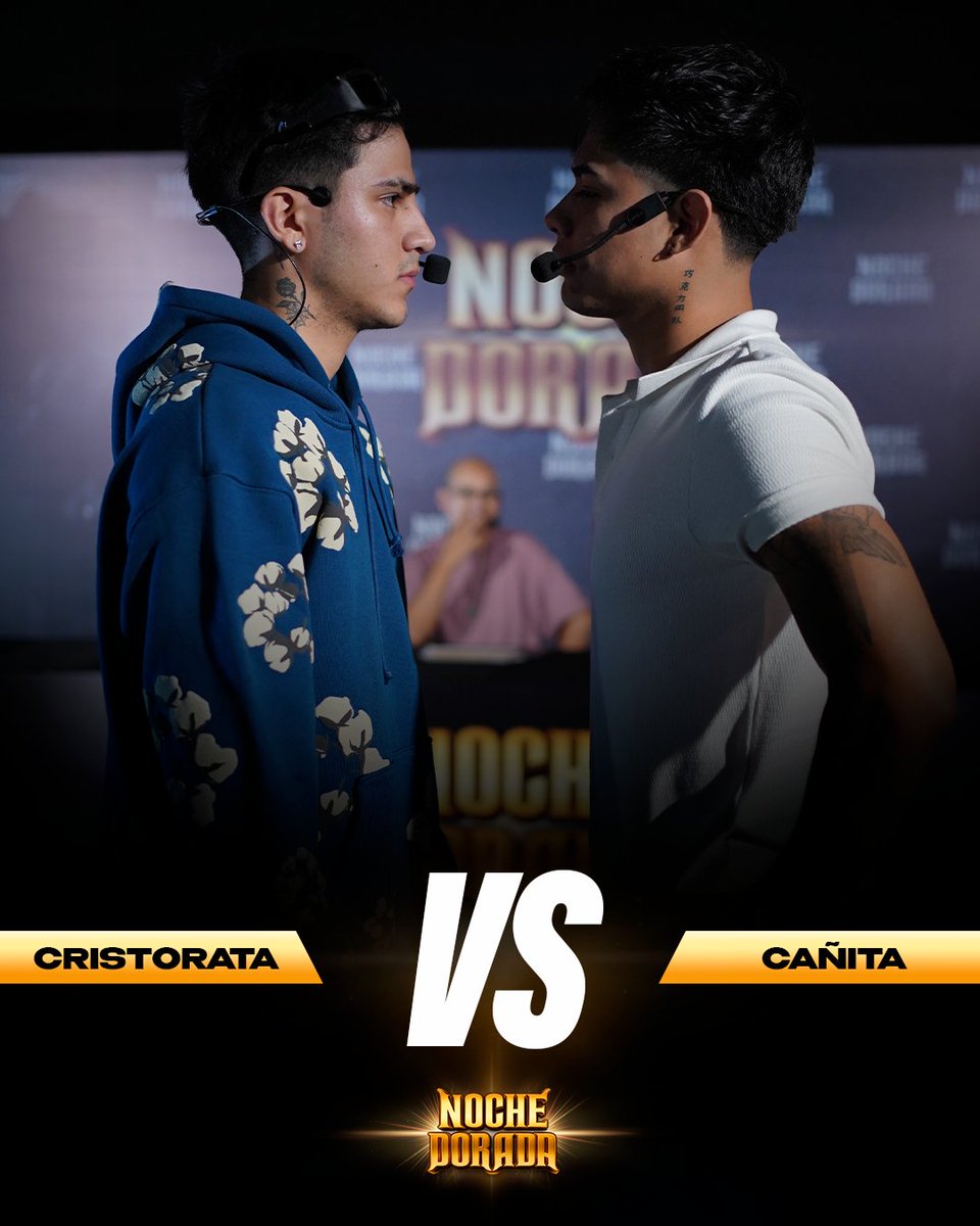 LaNocheDorada's tweet photo. Quinta pelean anunciada para @LaNocheDorada 
Cristorata vs @ElCanitaUwU  #lanochedorada #cristorata #elcañita #versus https://t.co/4AbGDcWAll