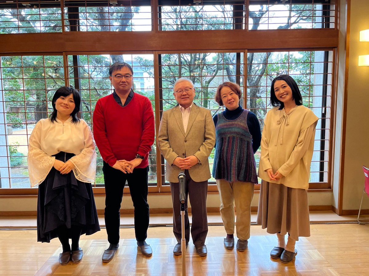 OFFICEASTEP's tweet photo. おはようございます。

先日2/2(日)、熱海にあります起雲閣での朗読会を開催し、無事に終演しました。
午前中は天気が悪かった中ご来場頂いた皆さま、ありがとうございました。
終演後の皆さんの笑顔に感謝です！

#朗読 
#熱海 
#起雲閣 https://t.co/mvLQEEcmgP