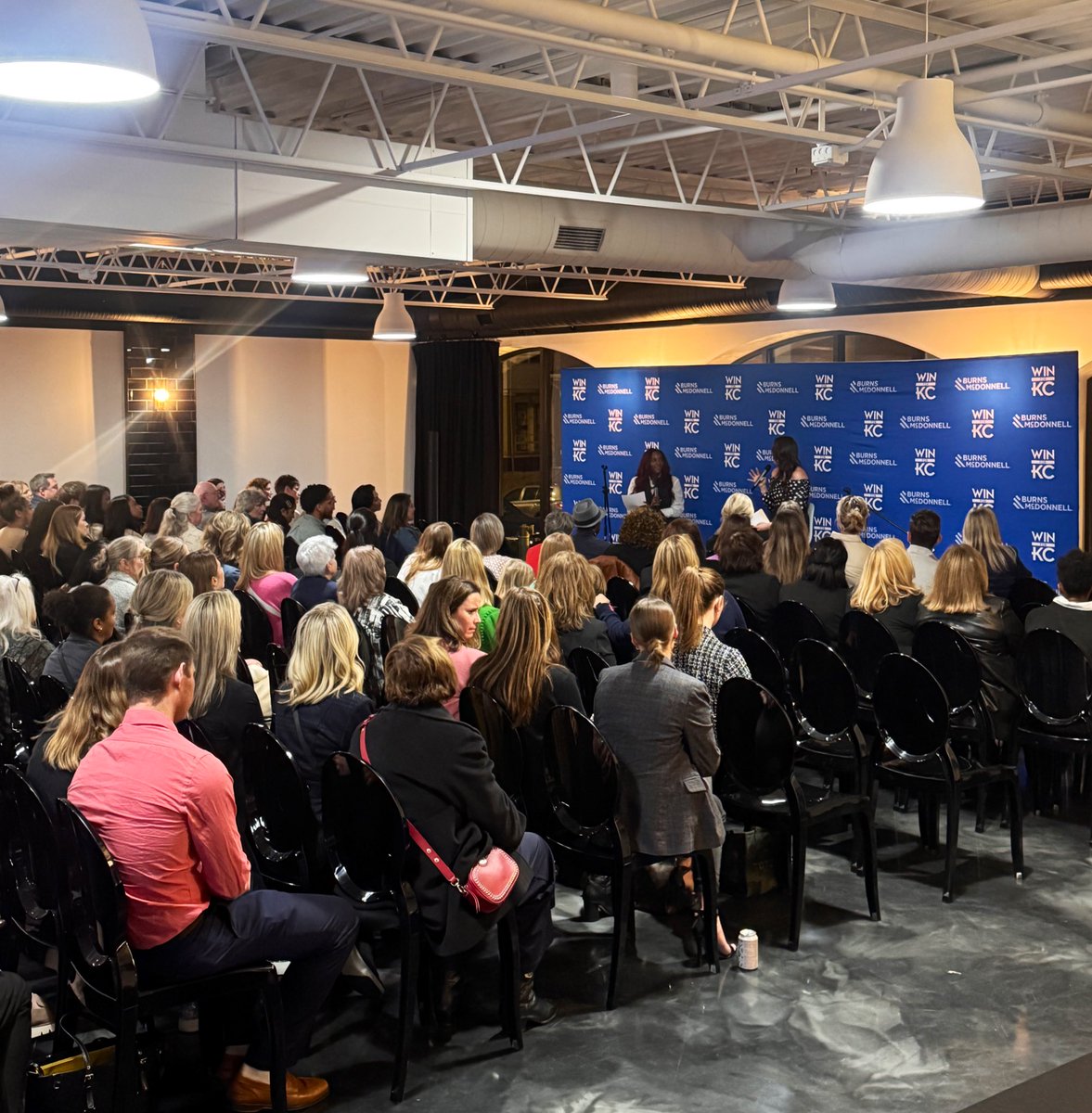 JillianC_arroll's tweet photo. Amazing night at the @WINforKC VIP Welcome Reception ahead of the Women’s Sports Awards tomorrow! Really cool to hear from Sophie Cunningham share about her journey through the #WNBA and her recent trade  to @IndianaFever  🏀 #winforkc https://t.co/QuLbWXA7jW