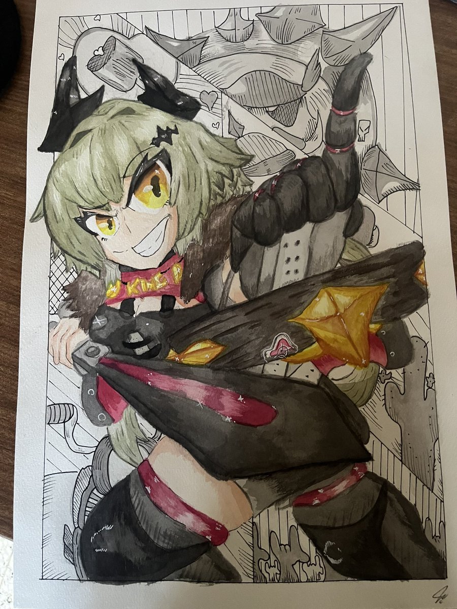 j_dreamlabs's tweet photo. Latest works done with crayons and watercolors!!

#milimart #Miyabi #CaesarKing  #ZenlessZoneZero https://t.co/AteWkQmmkf