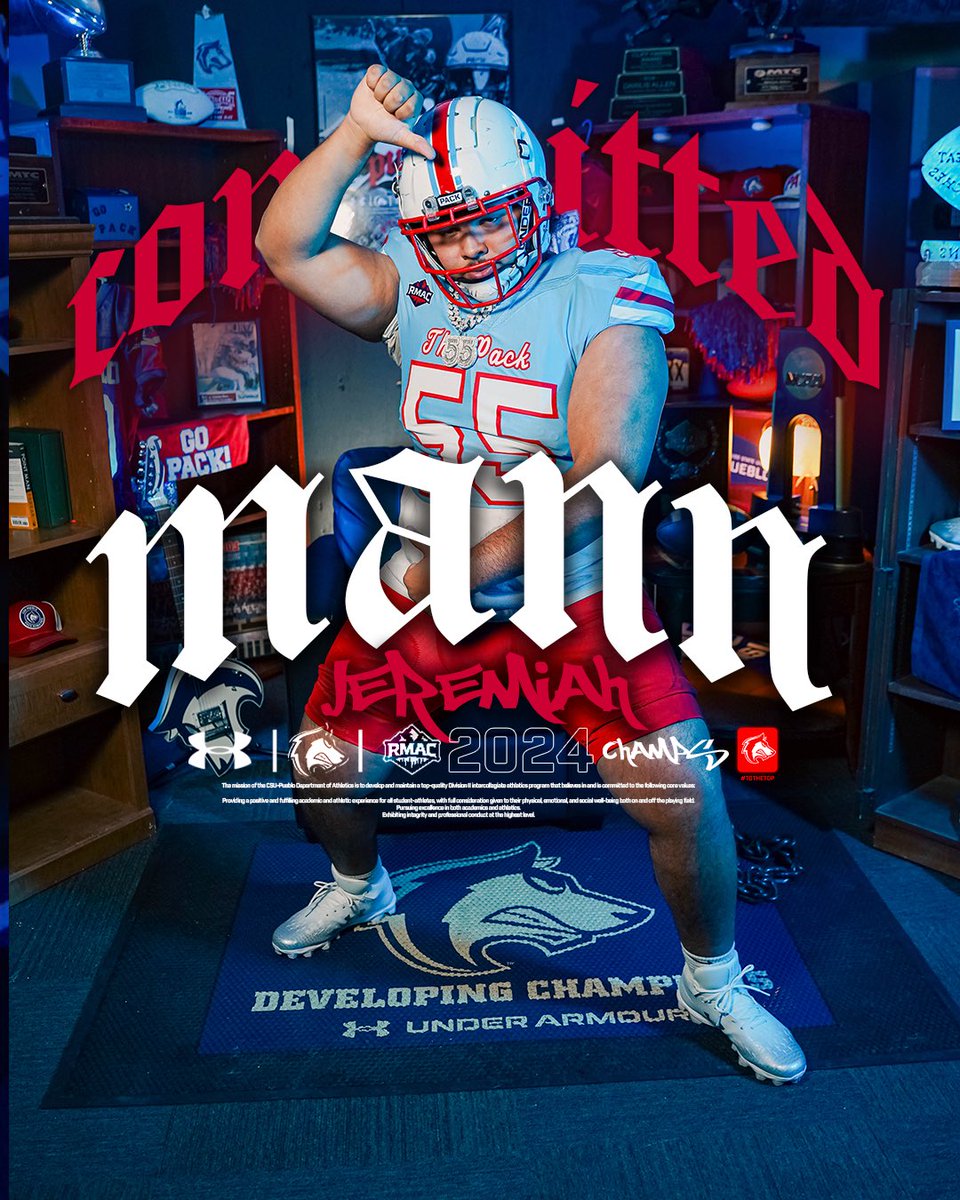 jeremiah mann (@jeremia06135734) on Twitter photo #AGTG First off, All glory to God nothing would be possible without him. My family and I decided this is home. I have committed to Colorado State University Pueblo #thepack🐺 <a href="/CoachFaske/">Caid Faske</a> <a href="/CSUPFootball/">CSU Pueblo Football</a> #AGTG First off, All glory to God nothing would be possible without him. My family and I decided this is home. I have committed to Colorado State University Pueblo #thepack🐺 <a href="/CoachFaske/">Caid Faske</a> <a href="/CSUPFootball/">CSU Pueblo Football</a>