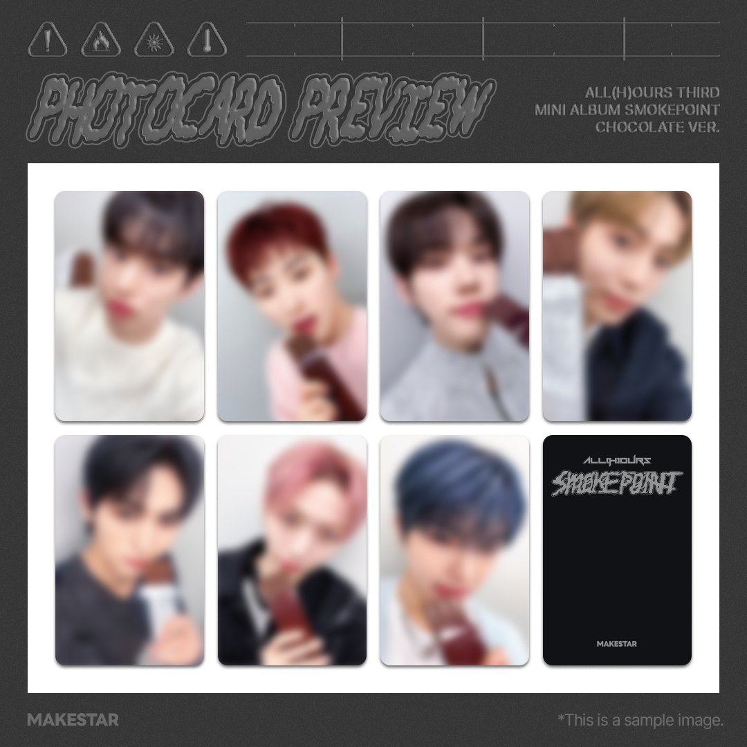 올아워즈 #ALL_H_OURS #SmokePoint ALL(H)OURS(올아워즈) THIRD MINI