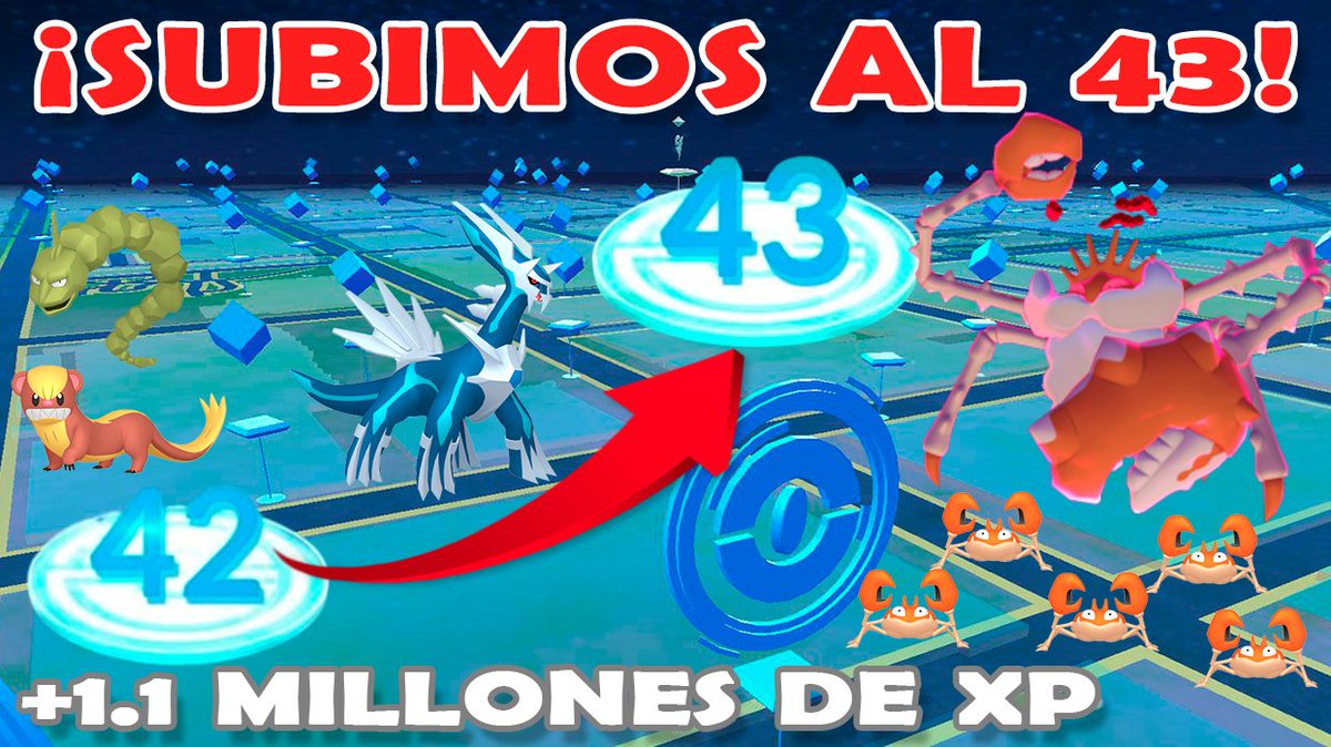 nico123_0YT's tweet image. Y en esta tercera semana del reto de llegar a #Nivel50 en #PokemonGO tuvimos muchas incursiones y el dia de Combates Max con Kingler #Gigamax los cuales nos dieron muchisima experiencia para en solo una semana subir a Nivel 43 🤩

▶️youtu.be/E0bf0SP-Uq8