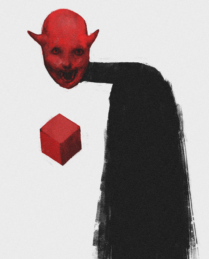 OmegaBlackArt's tweet image. the second dimensional demon creates a higher perception portal cube and feels your presence and is entering through the window you forget to check if it's closed