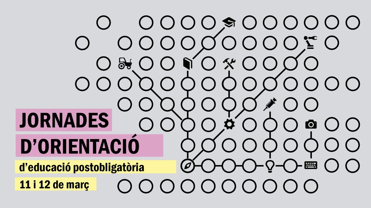 Olotuit's tweet photo. 🏫🎓 Les jornades d’orientació 2025 ja són aquí!

👨🏻‍🎓👩🏾‍🎓 Per a tot l’alumnat de 4t d’ESO, PTT i PFI!
🗓️ Els dies 11 i 12 de març
📍 Guarda’t les dates i no et perdis uns dies que poden ser clau pel teu futur!

#garrotxapro #Olot https://t.co/Vs7cjrAhwe