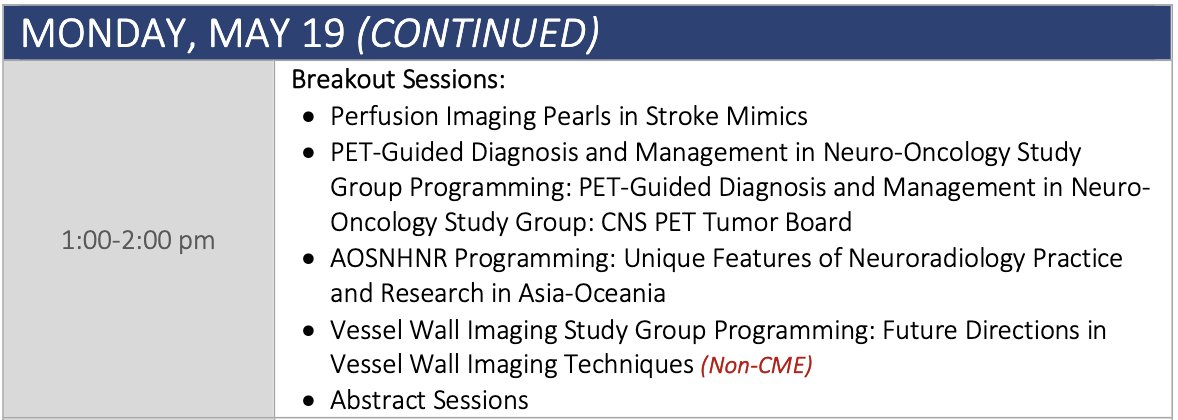 Barajas Lab (@labbarajas) on Twitter photo Fantastic lectures by Drs. Bartel, <a href="/RAssadsangabi/">Reza Assadsangabi</a>, <a href="/Ali_Nabavizadeh/">Ali Nabavizadeh</a>, Ocana, & Kuo at the jointly planned <a href="/SNM_MI/">SNMMI</a> & <a href="/TheASNR/">The American Society of Neuroradiology</a> session during #SNMMI 2025 Mid-Winter Meeting. Want to learn more, join us at the #ASNR25 #neuroonc #PET study group #tumorboard session on May 19th at 1PM Fantastic lectures by Drs. Bartel, <a href="/RAssadsangabi/">Reza Assadsangabi</a>, <a href="/Ali_Nabavizadeh/">Ali Nabavizadeh</a>, Ocana, & Kuo at the jointly planned <a href="/SNM_MI/">SNMMI</a> & <a href="/TheASNR/">The American Society of Neuroradiology</a> session during #SNMMI 2025 Mid-Winter Meeting. Want to learn more, join us at the #ASNR25 #neuroonc #PET study group #tumorboard session on May 19th at 1PM