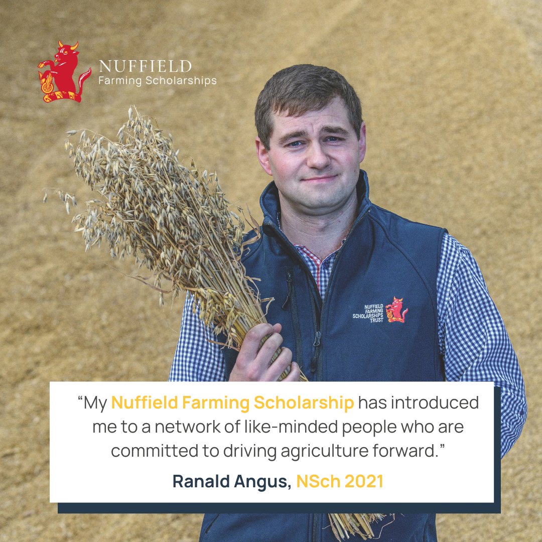 NuffieldFarming's tweet photo. 🤝Looking to build your network and connections in agriculture? Both in the UK and across the world?

 🌍Then a #NuffieldFarming Scholarship is for you! Applications for 2026 Scholarships are open now, find out more: https://t.co/W3MhRrdHmu https://t.co/mNwXfNBX5i