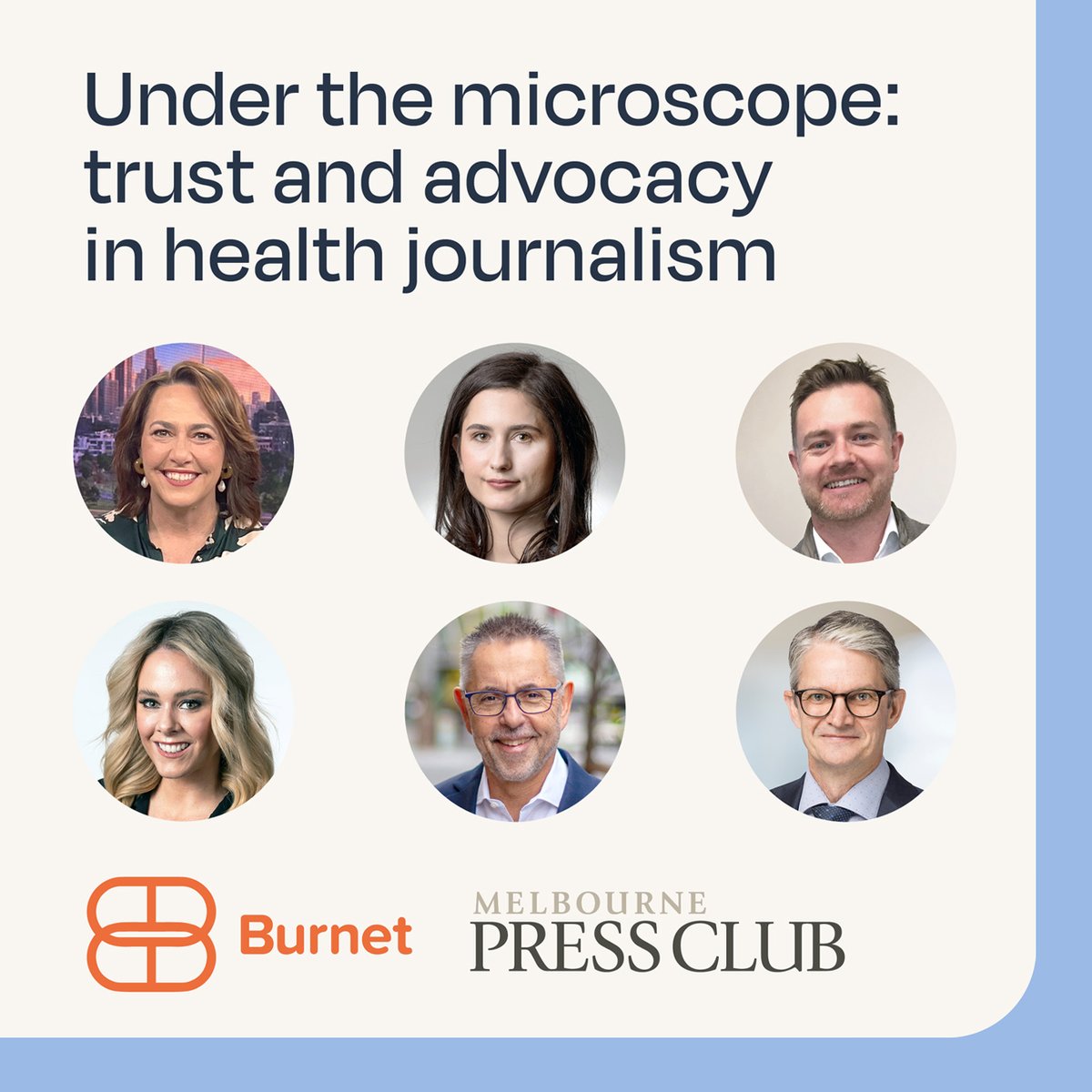 In a special event, the Melbourne Press Club is partnering with Burnet Institute to present a panel discussion on the challenging crossover between health journalism and advocacy.

Find out more and book now: melbournepressclub.com/article/under-…