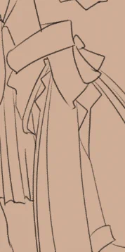 ようやく線画出来たけど 流石に遅いので明日に回しますかねー 