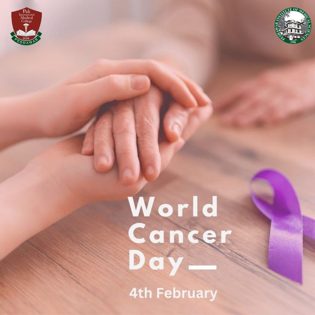 PIMCPeshawar's tweet photo. Today, on World Cancer Day, we stand together in solidarity with those who are affected by cancer. It is a day to honor the courage of patients, support the tireless work of researchers, and remember those we have lost. 

#WorldCancerDay https://t.co/X07OJWRwhM